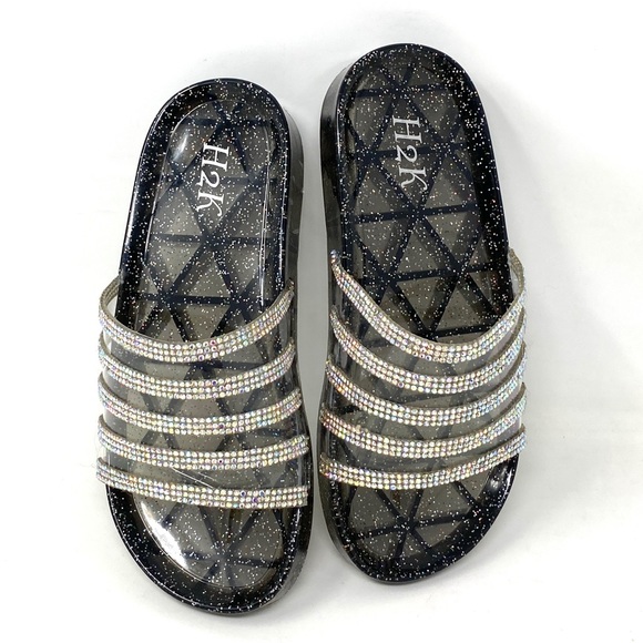 H2K Kid’s Sandal Black Silver s13 - Picture 4 of 8